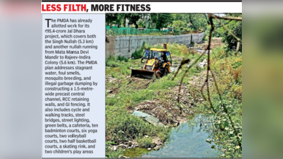 Panchkula mayor’s lake plan holds no water as residents smell a drain