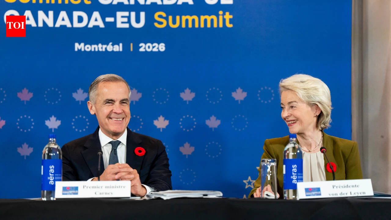 Carney courts Europe as Trump’s trade war pushes Canada towards EU