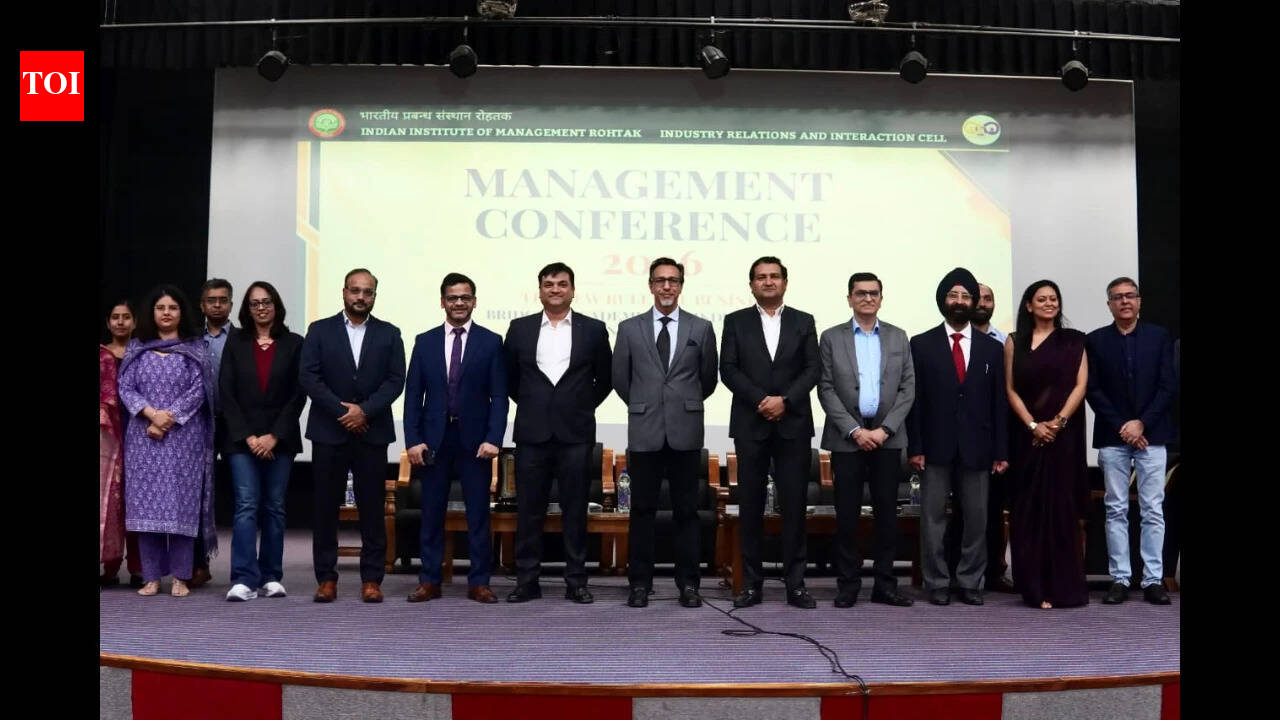 IIM Rohtak conference brings 50+ industry leaders to campus