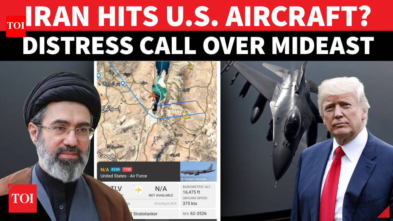 'MAYDAY...MAYDAY...': US Military Tanker Declares Mid-Air Emergency Between Israel &amp; Jordan