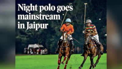 Night polo goesmainstream in Jaipur