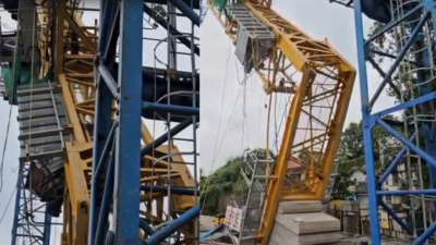 2 killed, 3 injured after crane topples at MHADA site in Nagpur