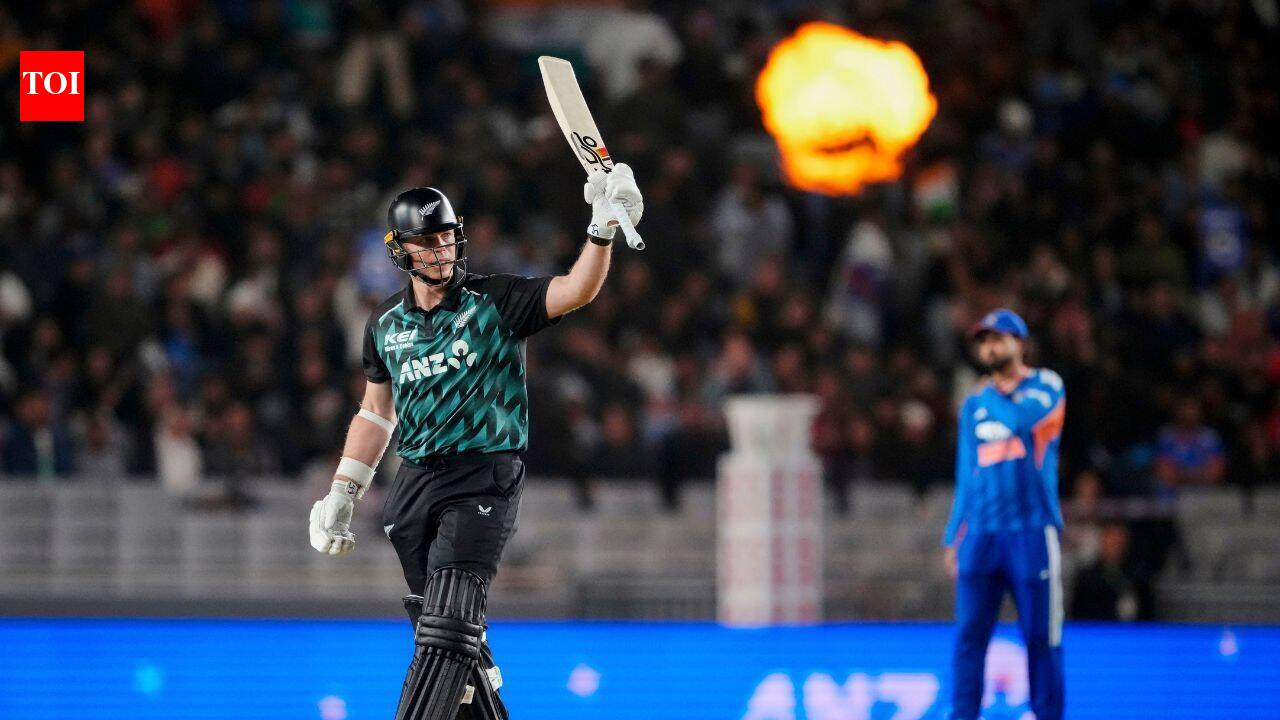 Glenn Phillips scripts history as NZ smash highest-ever T20I total vs India