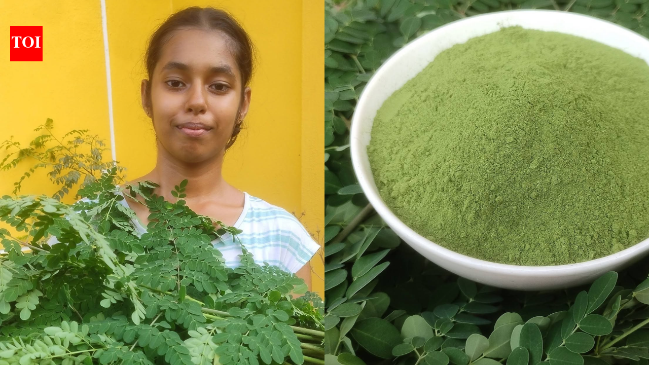 13-year-old Goan girl turns backyard moringa into a powder business