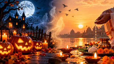 Halloween and Pitru Paksha: How East and West Honour the Departed Differently