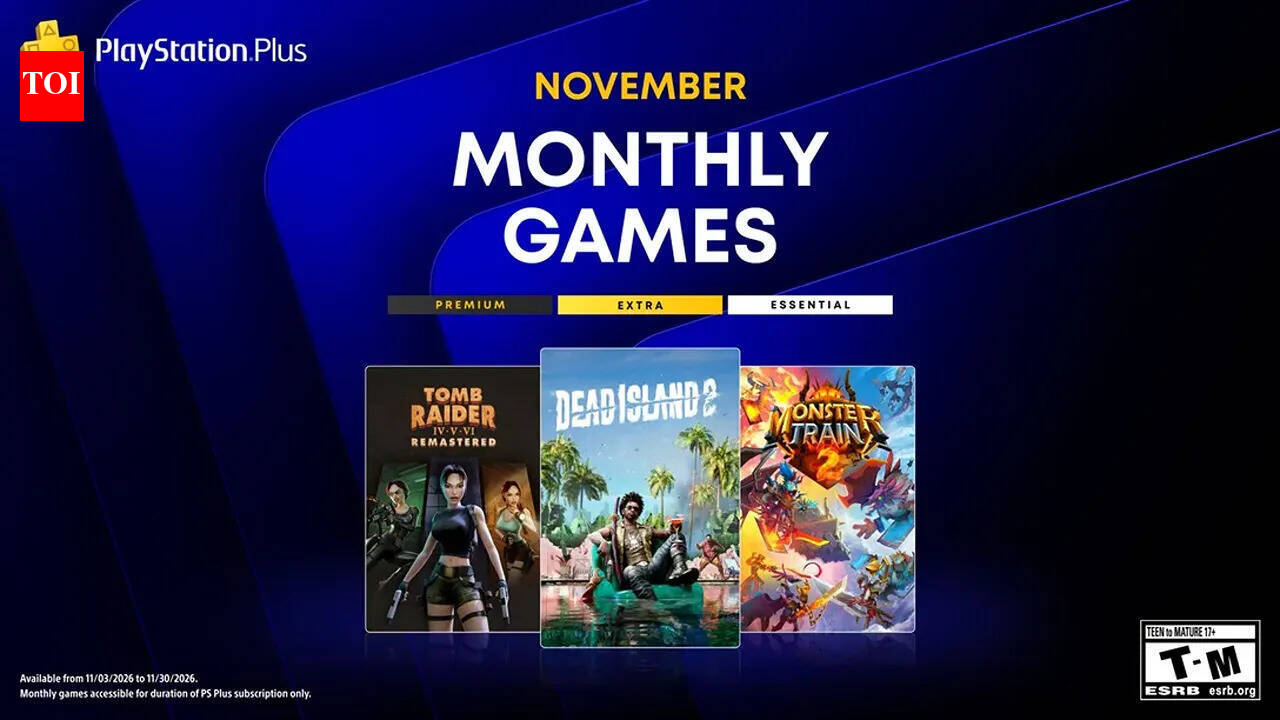 Sony announces PlayStation Plus monthly games for next month; Dead Island 2, Tomb Raider Remastered and others arrive on November 3