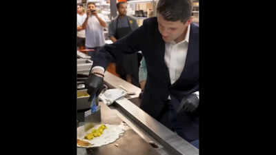 James Talarico's dosa flip during campaign impresses Indian-Americans: 'This is how Democrats will get their first senator in Texas in 38 years'