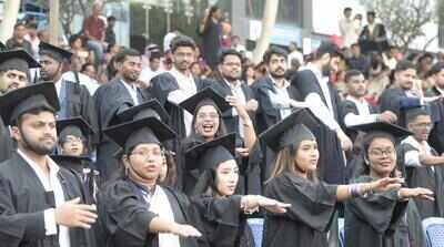 Dayananda Sagar University awards degrees to 3,024 graduates at 10th convocation in Bengaluru