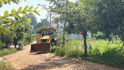 After 2-year wait, road work begins in Bengaluru’s Rudrappa Layout