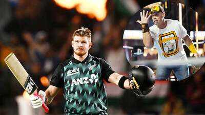 'The Time Is Now' at Eden Park: How Glenn Phillips turned a John Cena moment into Team India's nightmare - WATCH