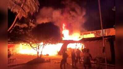 Sawant orders probe into Vasco market fire, says traders’ aid to be fast-tracked