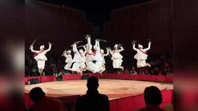 Sword dances, folk music bring Lokrang alive in Jaipur