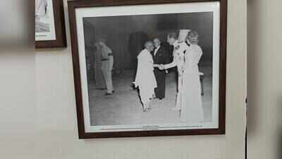 Gallery at Gujarat Vidyapith conserves an episode from the lives of Mahatma Gandhi and Sardar Vallabhbhai Patel