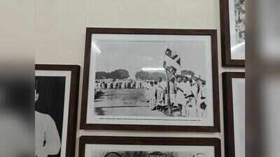 Gallery at Gujarat Vidyapith conserves an episode from the lives of Mahatma Gandhi and Sardar Vallabhbhai Patel