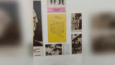 Gallery at Gujarat Vidyapith conserves an episode from the lives of Mahatma Gandhi and Sardar Vallabhbhai Patel