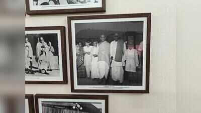 Gallery at Gujarat Vidyapith conserves an episode from the lives of Mahatma Gandhi and Sardar Vallabhbhai Patel