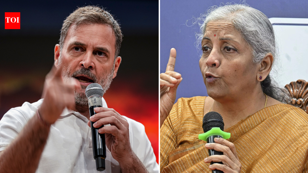 Rahul Gandhi vs Nirmala Sitharaman round 2, this time over IDBI Bank stake sale