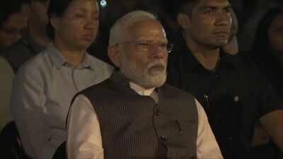 PM Modi attends ‘Anand Math’ play ahead of Ekta Diwas celebrations in Gujarat
