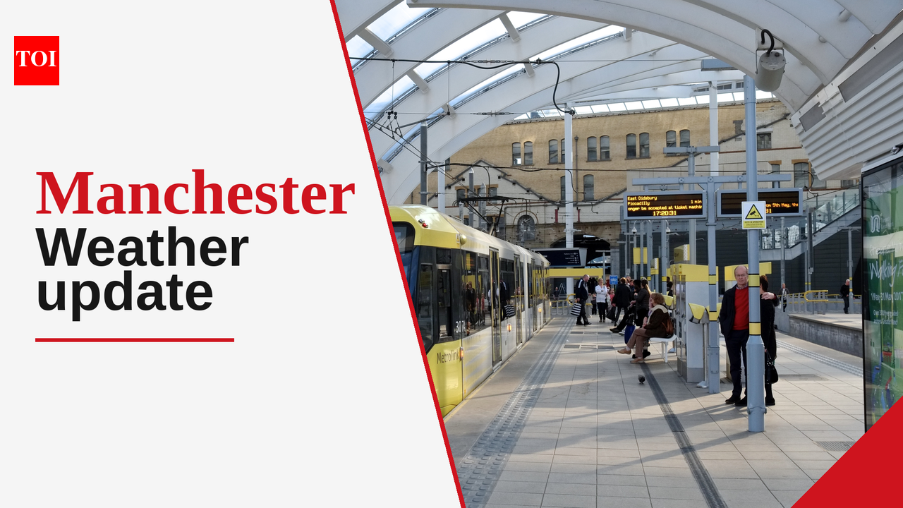 Sunny intervals in Manchester today with temperatures reaching a high of 13°C and low of 5°C