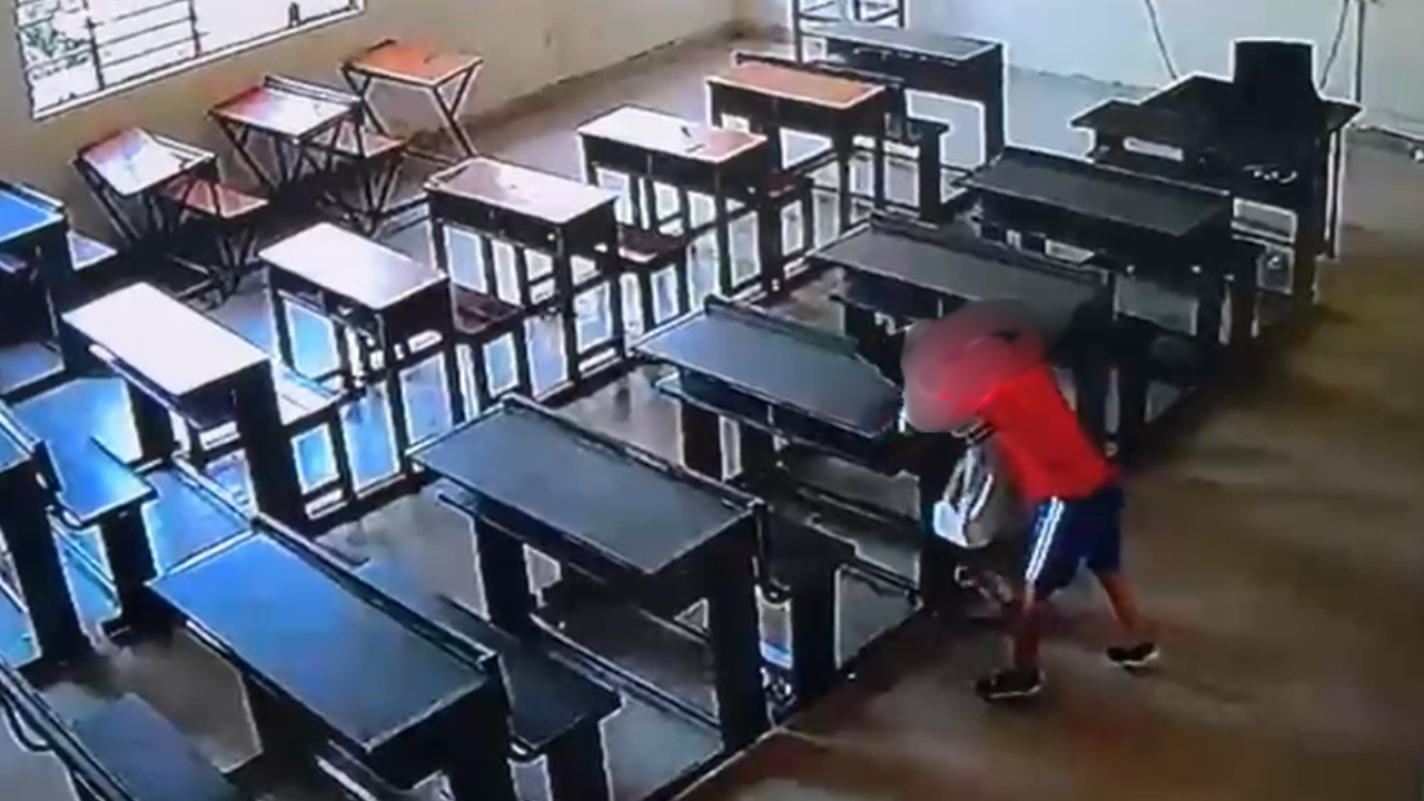 Photo: The Times of India Panchkula school student assaults KG girl with stones