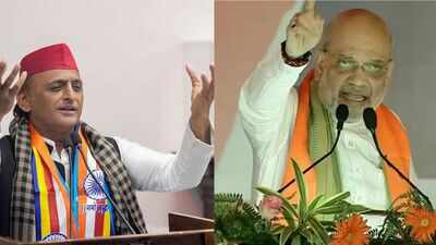 'Already been uprooted': Akhilesh, Awadhesh target Amit Shah over 'Angad's foot' remark