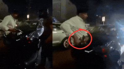 Man hits blogger’s bike, then pulls pistol on him in Bhopal; video emerges