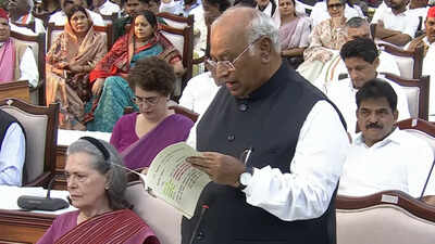 'Intention is to ensure EC works impartially': Mallikarjun Kharge moves CEC removal motion in mock parliament - top quotes