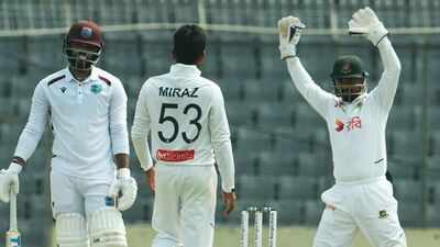 Brandon King's 81 not out guides West Indies to 1-0 series lead against Bangladesh