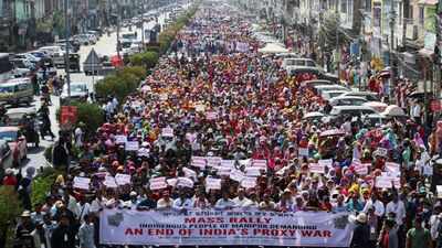 Thousands rally in Manipur against recent killings, ethnic conflict