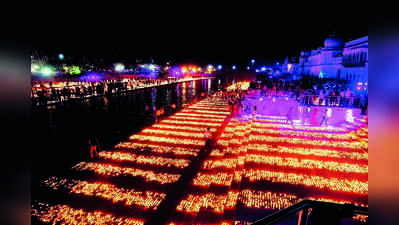 Many colourful firsts in Deepotsav march this year