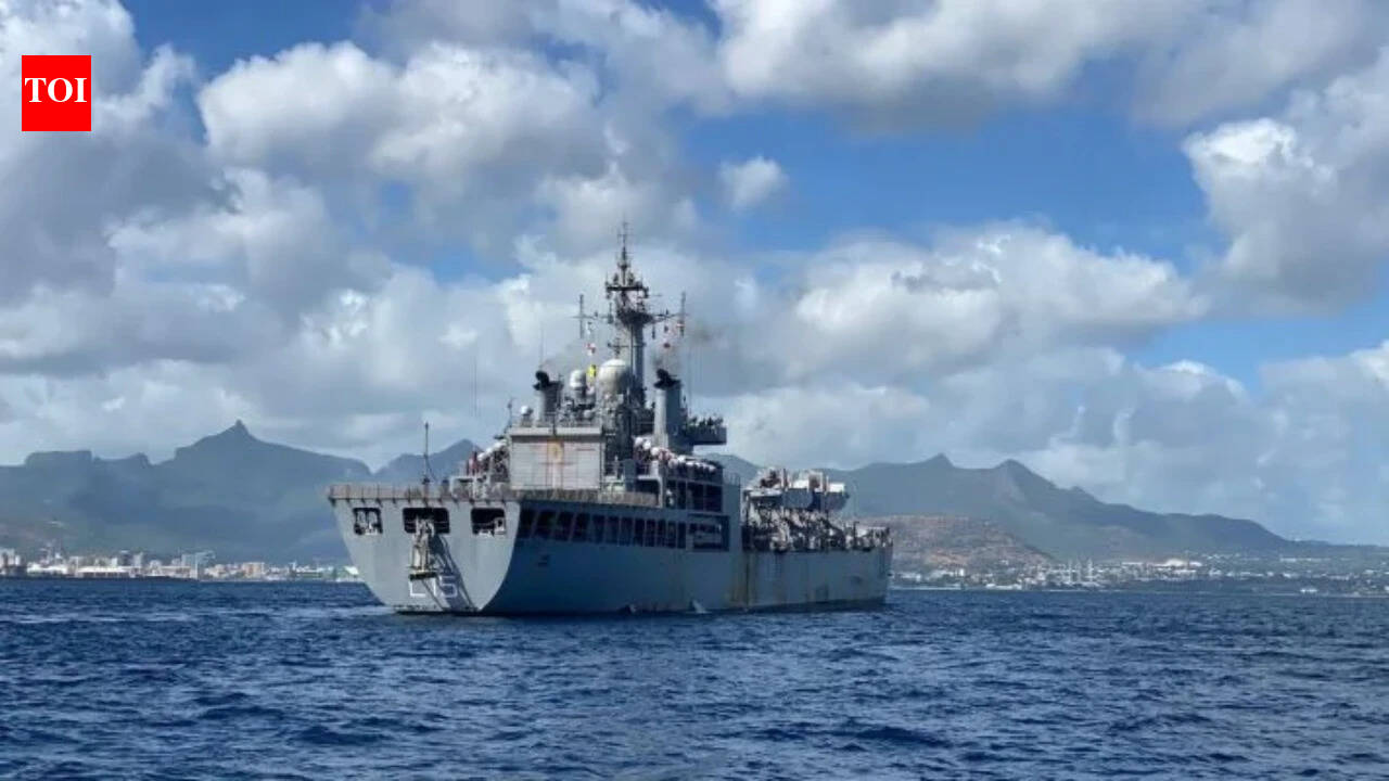 ‘Water ingress’ incident on Navy vessel, no casualties reported