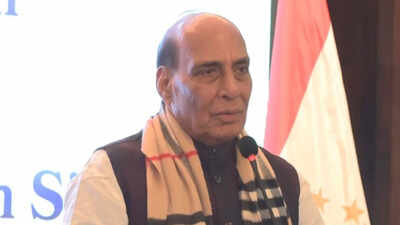 Sardar Patel had said if Pandit Nehru had not intervened, he would have integrated Kashmir as easily as Hyderabad: Rajnath Singh