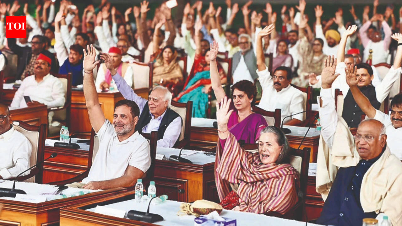 From Mallikarjun Kharge's lawn, 250 opposition MPs 'impeach' CEC Gyanesh Kumar