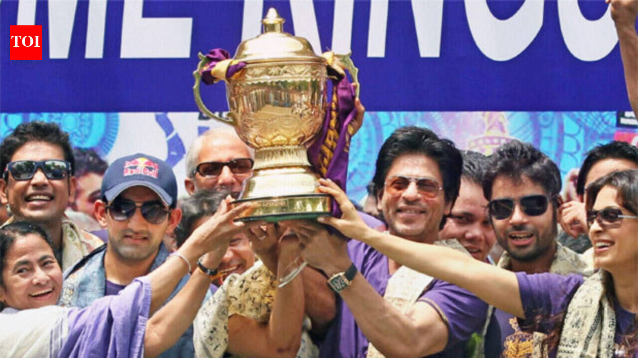 KKR celebrate IPL victory