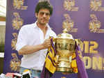 SRK's press meet afer IPL win