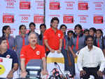 Sachin during charity campaign