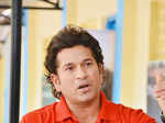 Sachin during charity campaign