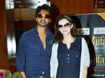 Nikhil Dwivedi with wife
