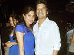 Shaan with wife Radhika