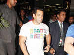 Salman Khan at airport