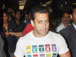 Salman Khan at airport
