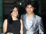 Vikas Bhalla with wife
