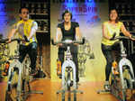Mandira @ Gold's Gym event