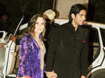 Zayed Khan with wife