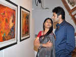 Nandita Chaudhuri's art show