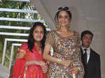 Madhoo with daughter