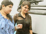 Asin, Prachi @ 'Bol Bachchan' interv.