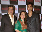 Ashmit Patel with parents