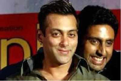 Bollywood's newest buddies: Abhishek Bachchan and Salman Khan