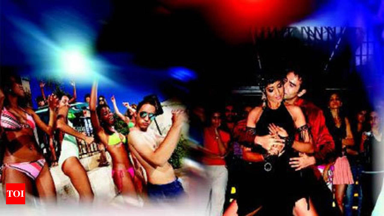 Parties get raunchy! - Times of India